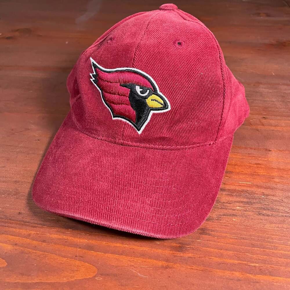 Logo Athletic Arizona Cardinals Corduroy Hat One Size Fits All Red